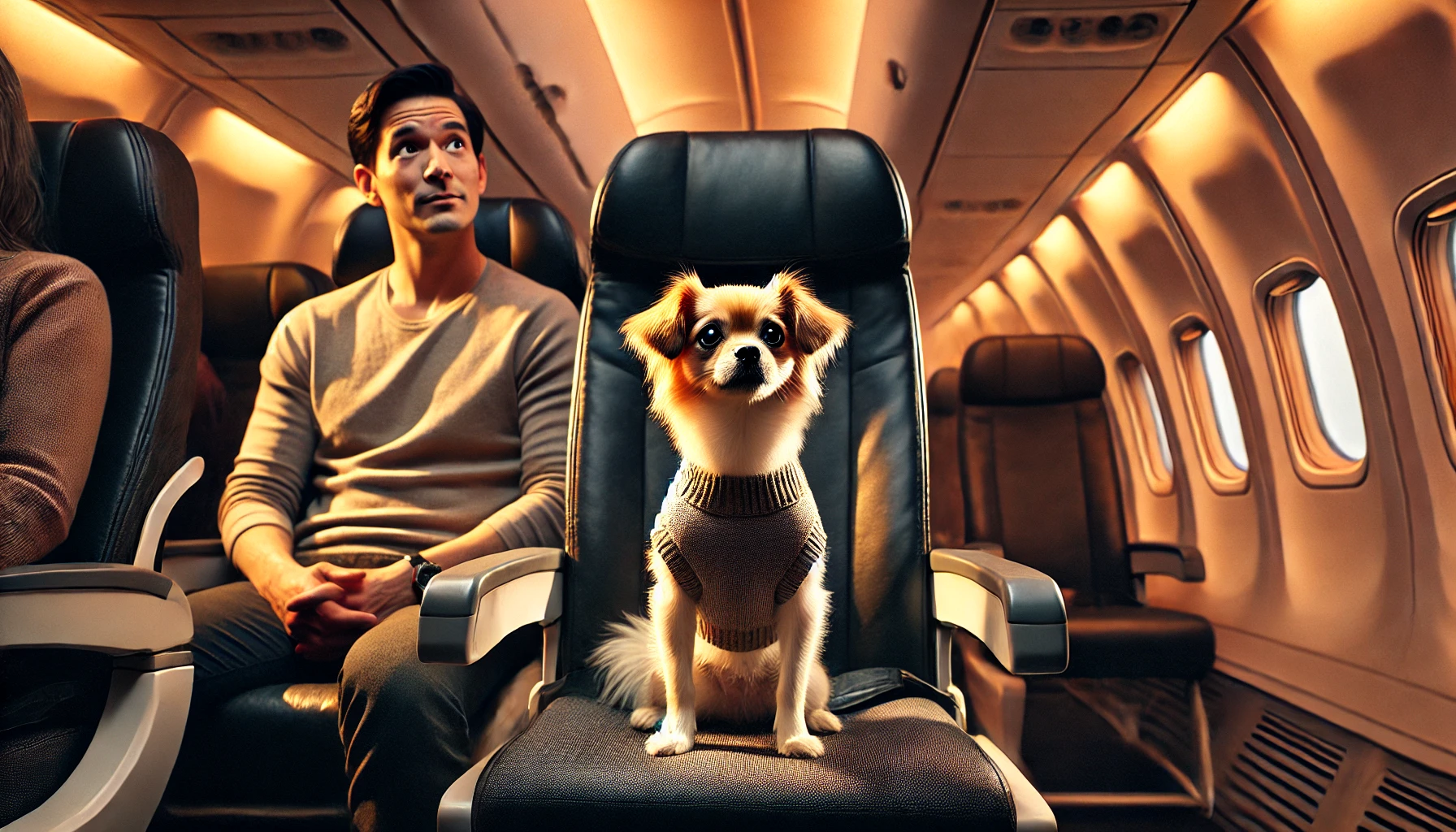 Rude Passenger Ignored His Dog on the Plane — What Happened Next Shocked Everyone Onboard