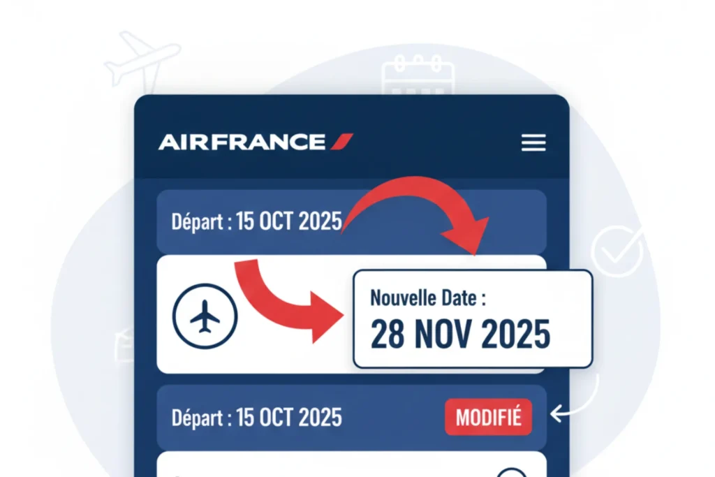 How Much is the Date Change Fee on Air France?