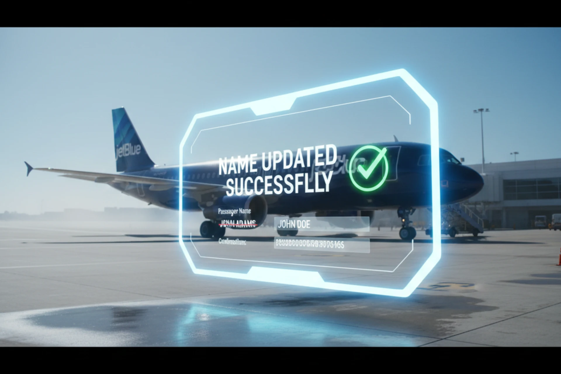 What are the Restrictions to Consider for a Name Change on JetBlue?