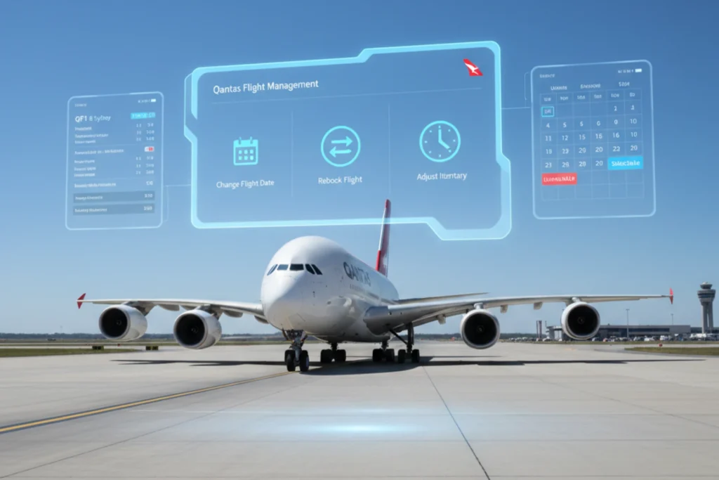 What is the Qantas Airlines Date Change Fee?