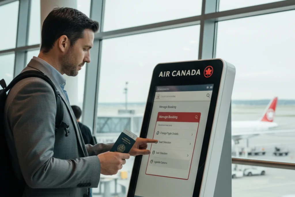 What Can You Do with the Air Canada Manage My Booking?