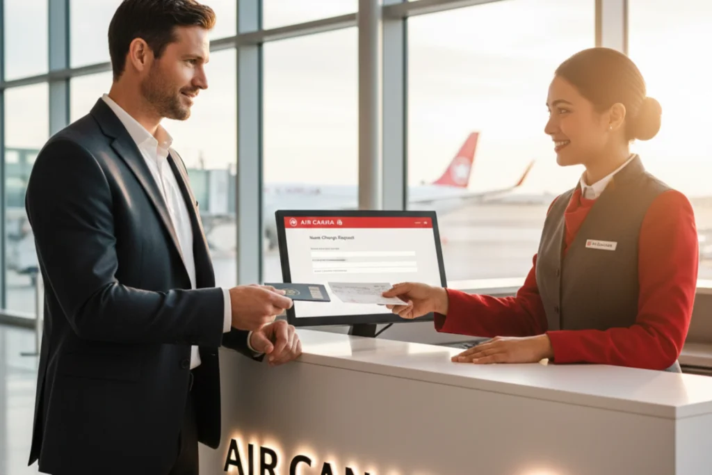 Air Canada Name Change Policy 2025