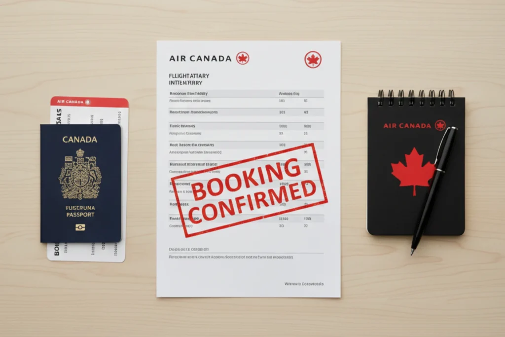 How to Use Your Air Canada Reservations?