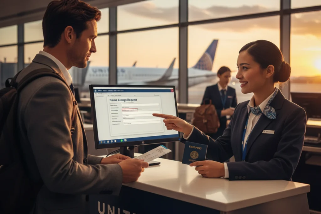 What is the United Airlines Name Change policy?
