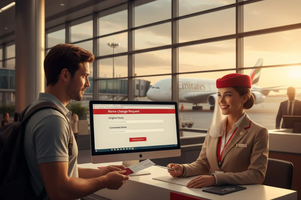 What are the Emirates Name Change Requirements and Guidelines?