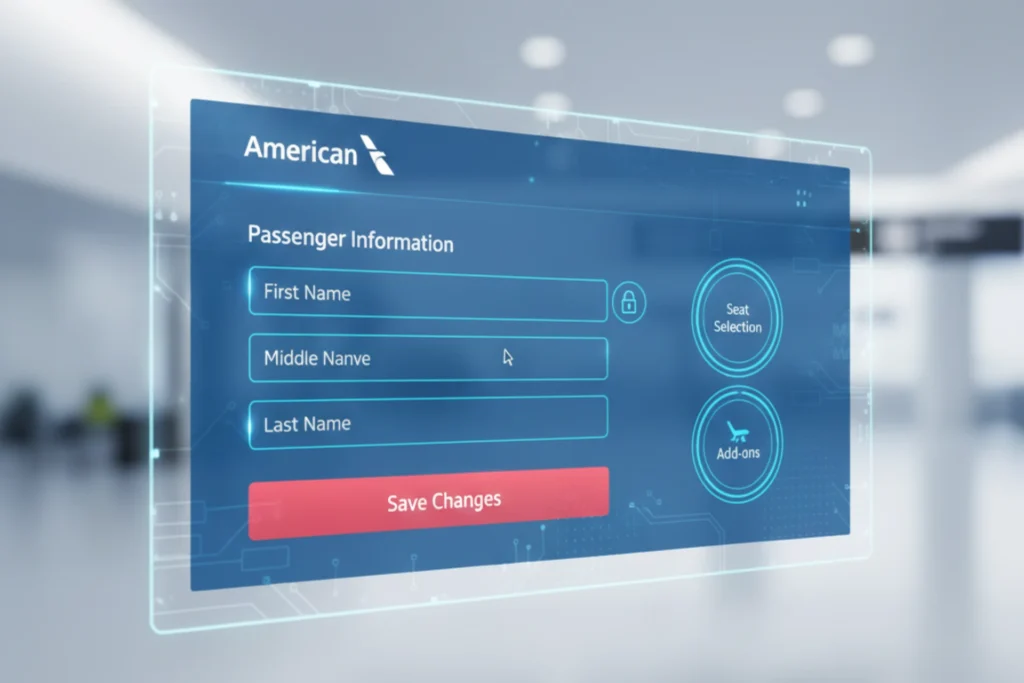 How Much is the Name Change Fee on American Airlines?