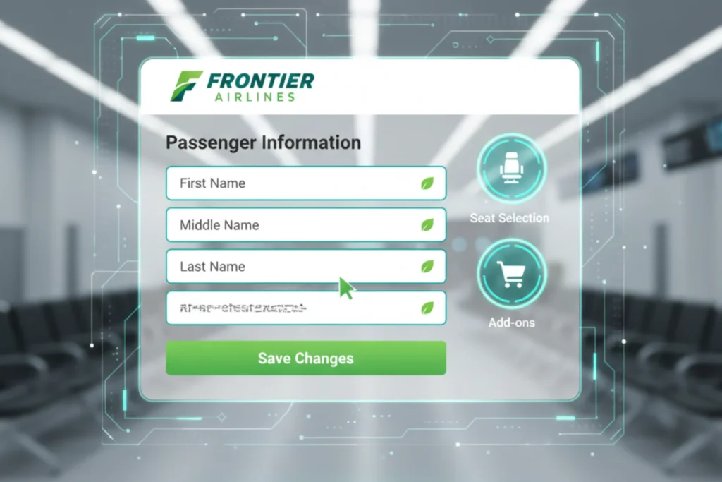 How Much is the Name Change Fee on Frontier Airlines?