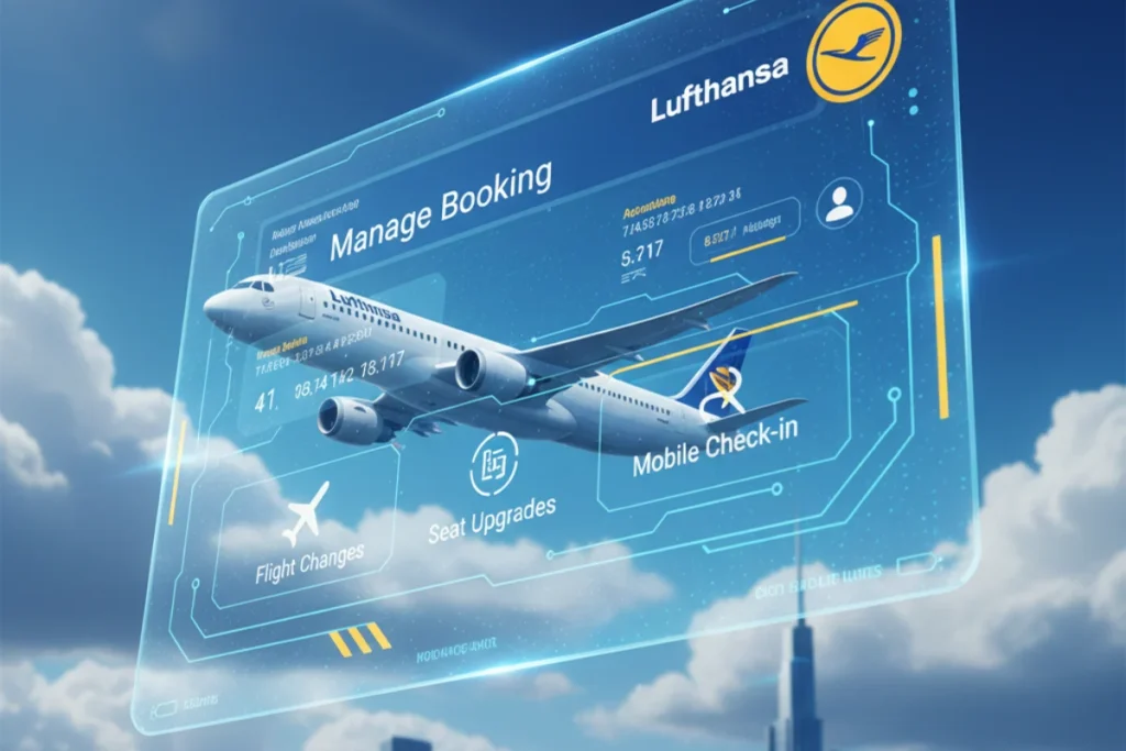 manage booking lufthansa airlines