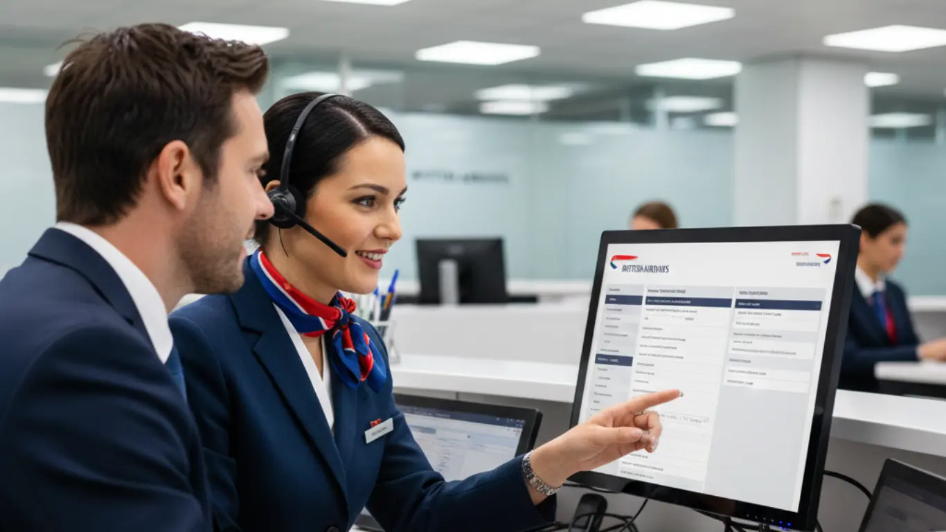 british airways manage my booking