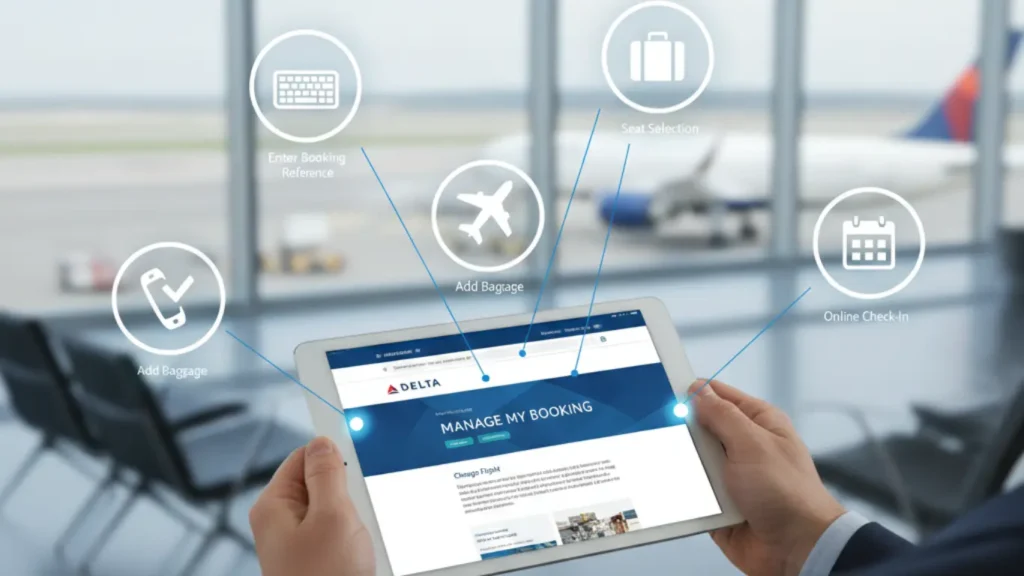 delta airline manage my booking